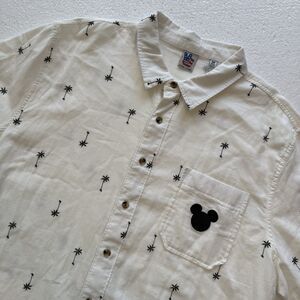 Disney Junk Food Vintage XL White Shirt Hawaii Mickey Mouse Disney Cruise Resort
